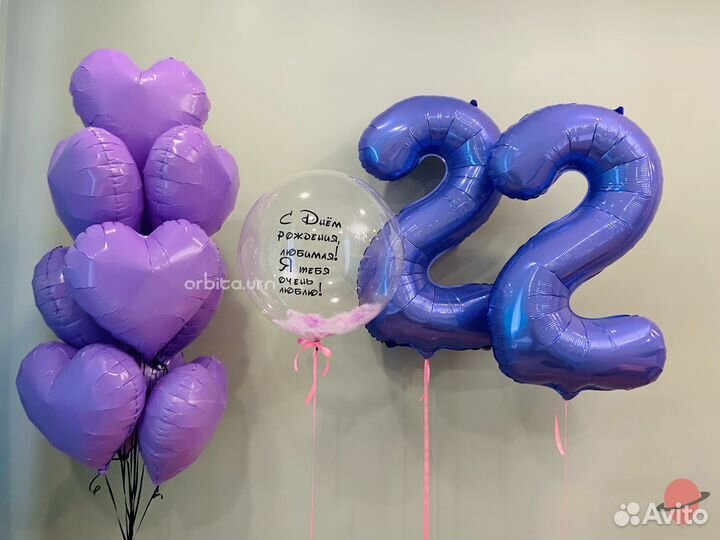 Воздушные гелиевые шары с доставкой 24/7