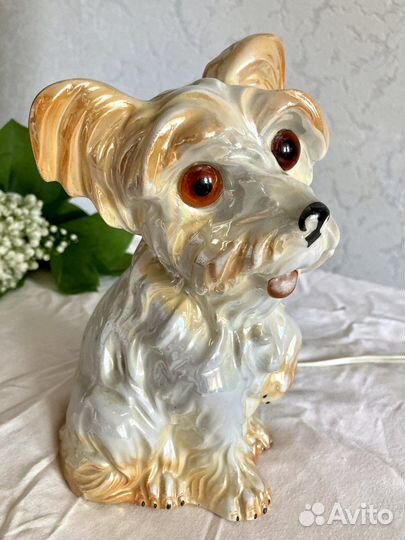 Собачка светильник W. goebel - hummel (Germany)