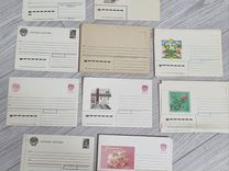 Почтовые карточки и конверты СССР