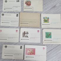 Почтовые карточки и конверты СССР