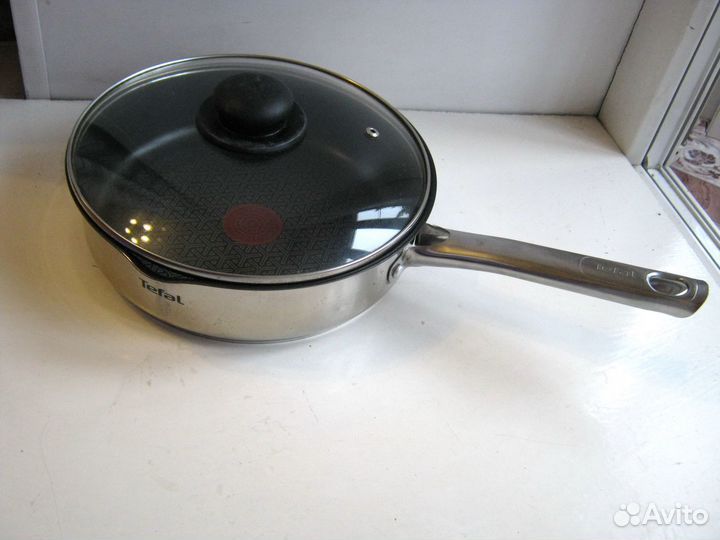 Сотейник сковорода tefal с крышкой