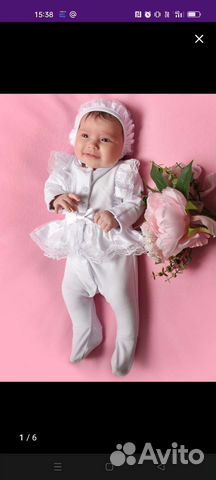Комплект на выписку для девочки