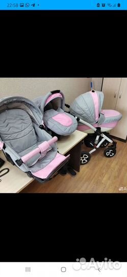 Коляска adamex 3 в 1