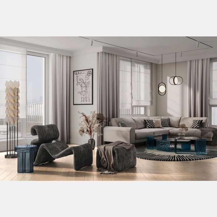 2-к. квартира, 74,3 м², 16/16 эт.