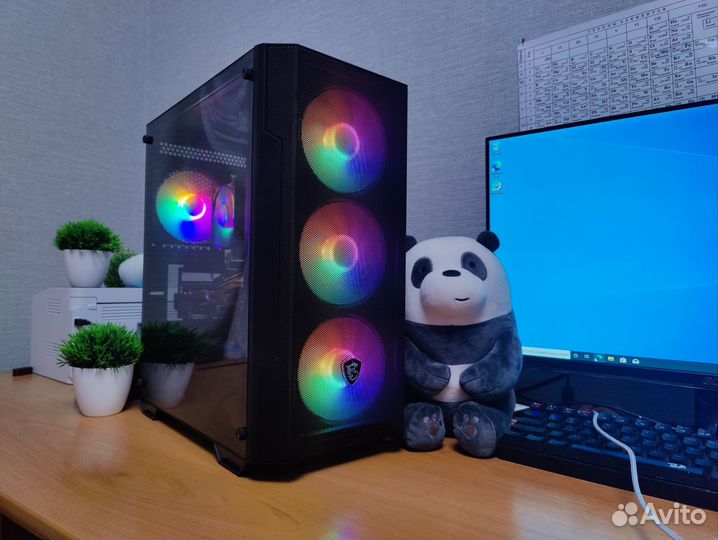 Игровой пк ryzen 7 2700x
