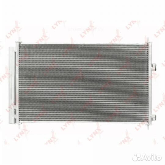 Lynxauto RC-0101 Радиатор кондиционера с осушителем