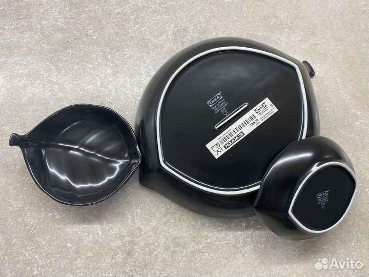 Блюдо (Салатник) набор из 3 шт. IKEA