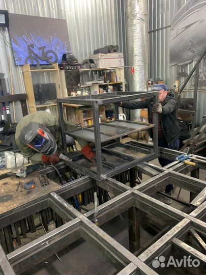 Металлоконструкции, резка, гибка, сварка, покраска