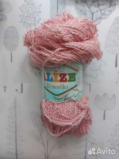 Пряжа alize romantika и yarn art harmony