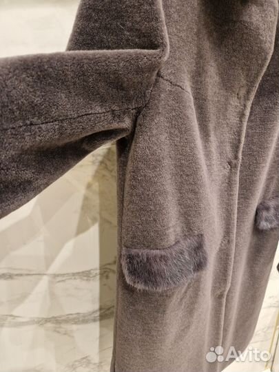 Меховое пальто Silverfox. Размер 44