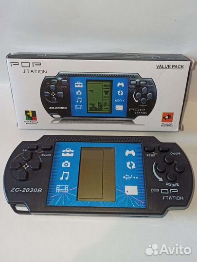 Игровая консоль тетрис pop station