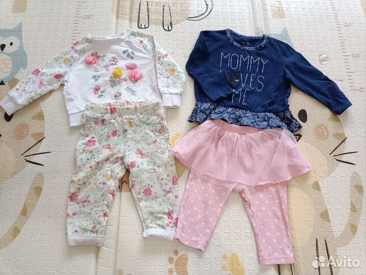 Пакет вещей для девочки 6 мес - 1 год