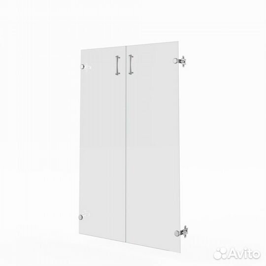 Стеклянные распашные дверцы для шкафа