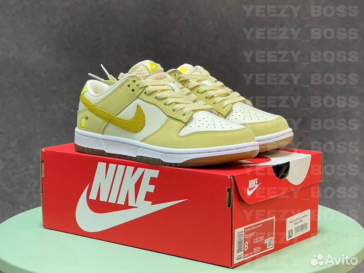 Nike Dunk Low Lemon Drop кроссовки найк данки