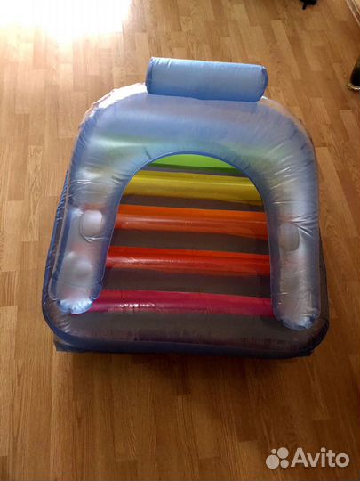 Надувной матрас-кресло intex