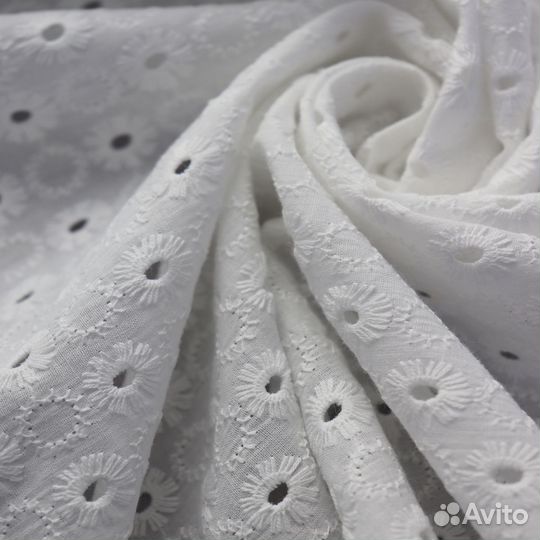 Ткань шитье хлопок оптом