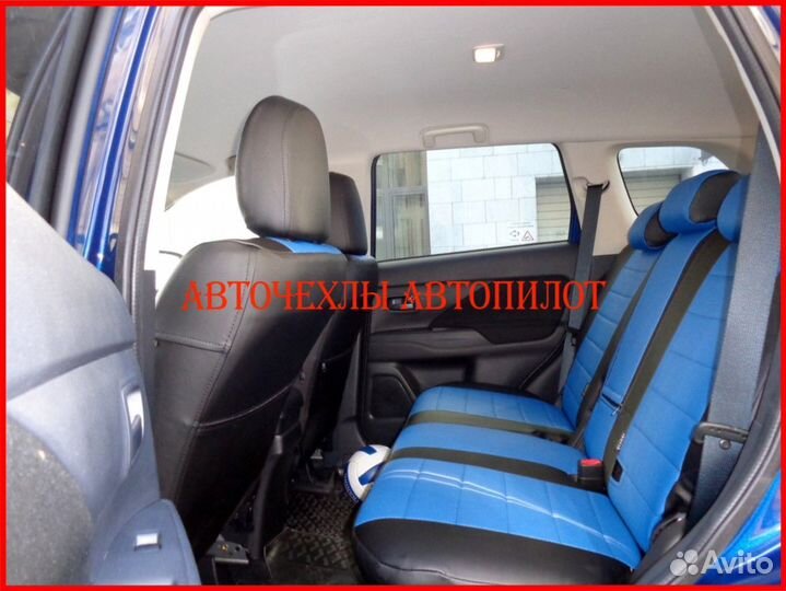Чехлы Автопилот Mitsubishi Outlander 3 из экокожи