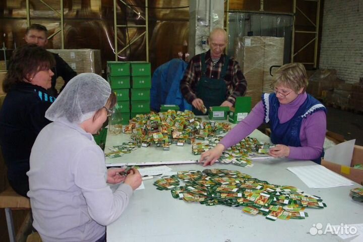 Упаковщица чая,вахта Фрязино