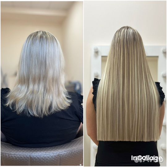 Наращивание волос, требуется модель