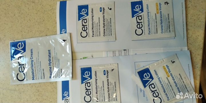 10 пробников Cerave