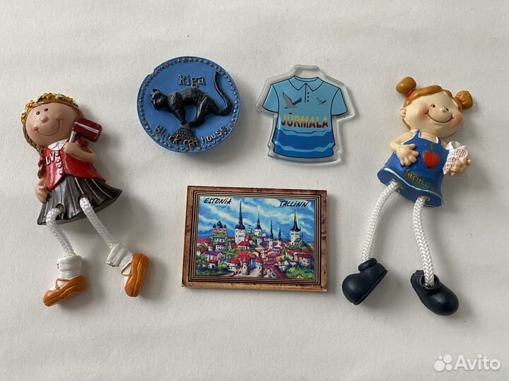 Магниты на холодильник Прибалтика