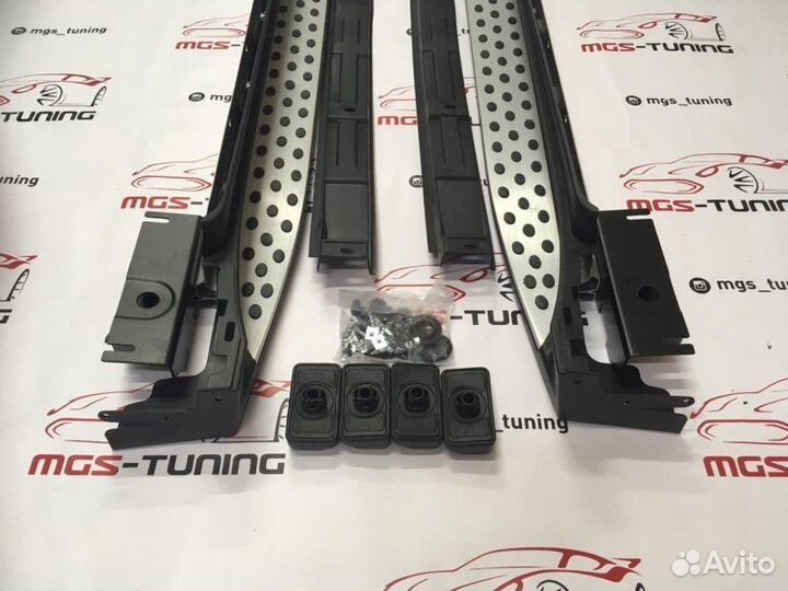 Подножки на Mercedes Benz ML W164 кузов