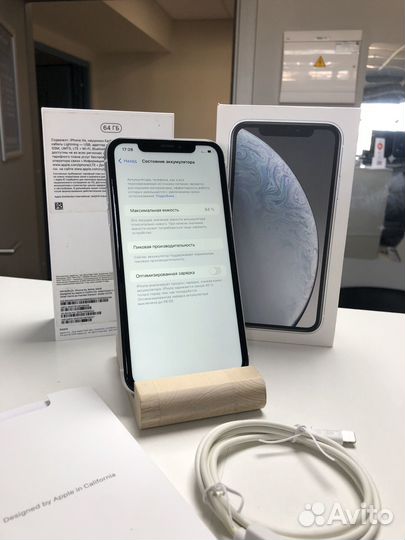 iPhone Xr 64gb белый