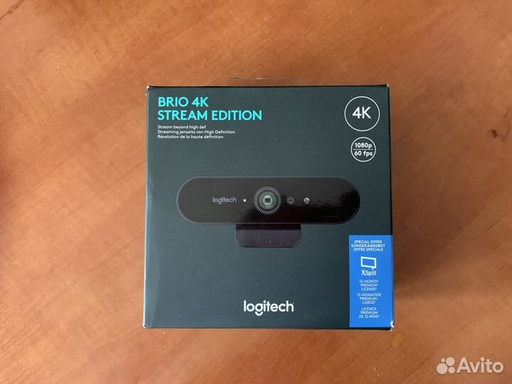 Веб камера logitech brio 4K