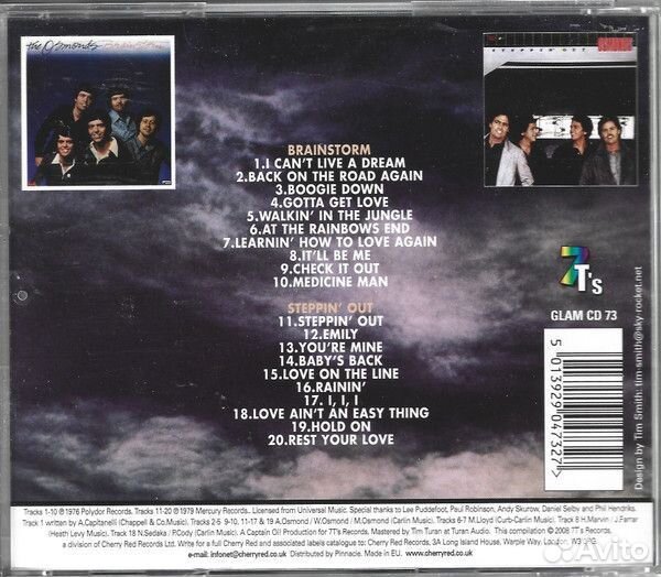 Osmonds - Brainstorm /Steppin’ Out (CD)