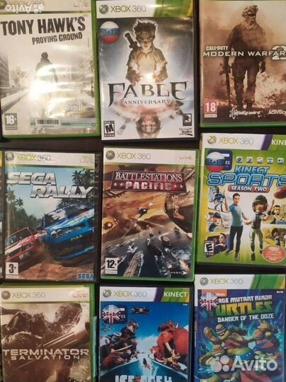Игровые диски для xbox 360