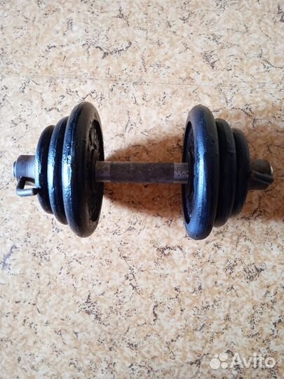 Гантеля разборная