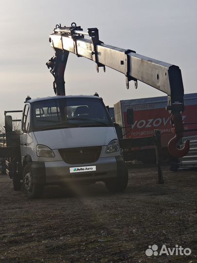 Бортовой грузовик ГАЗ Валдай с КМУ БАКМ, 2013