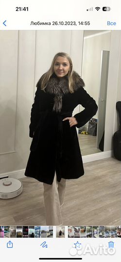 Шуба из кролика