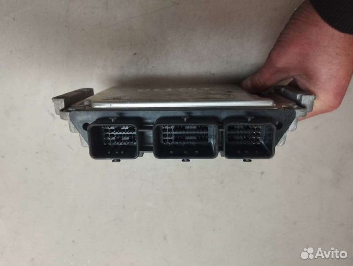 Блок управления двигателем peugeot 307 1.6 9662872280. 0281011634. edc16c34