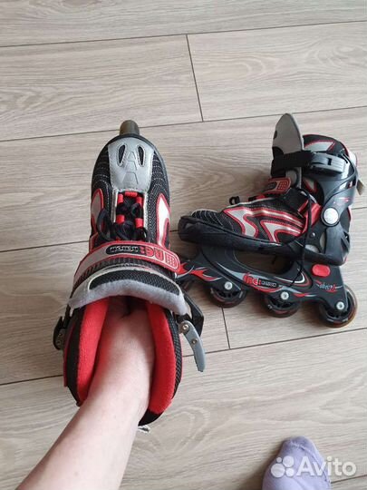 Роликовые коньки раздвижные
