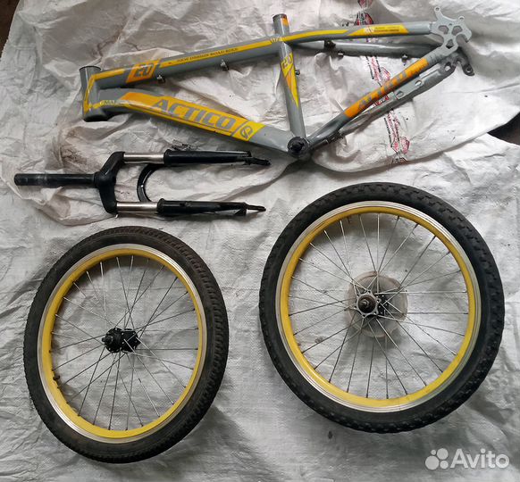 Рама и колеса 20