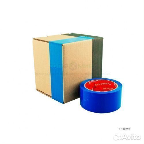 Скотч синий 10 шт