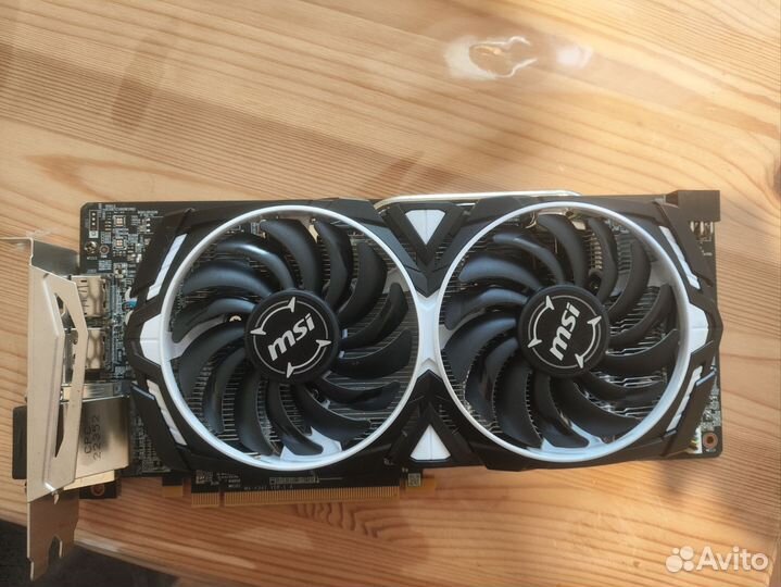Видеокарта rx580 8gb armor