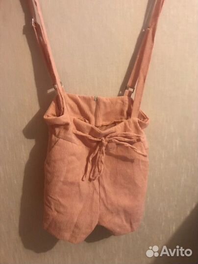 Шорты вельветовые