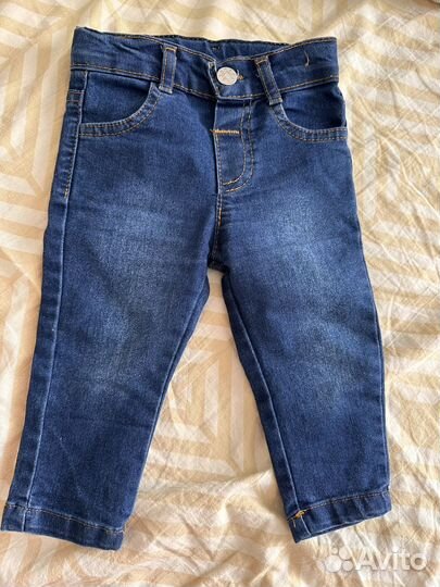 Джинсы для мальчика от 3 мес до года