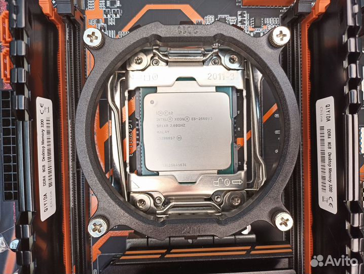 Комплект X99 E5-H9 + Xeon E5-2660v3 + 16/32Gb DDR4