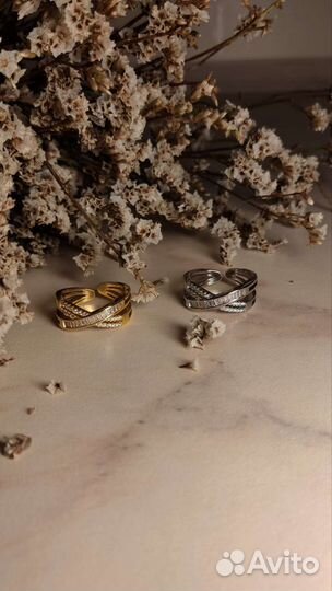 Кольцо безразмерное