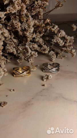 Кольцо безразмерное