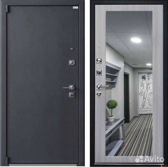 Двери входные металлические