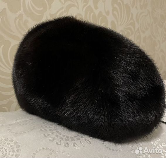 Новый Берет из цельной норки