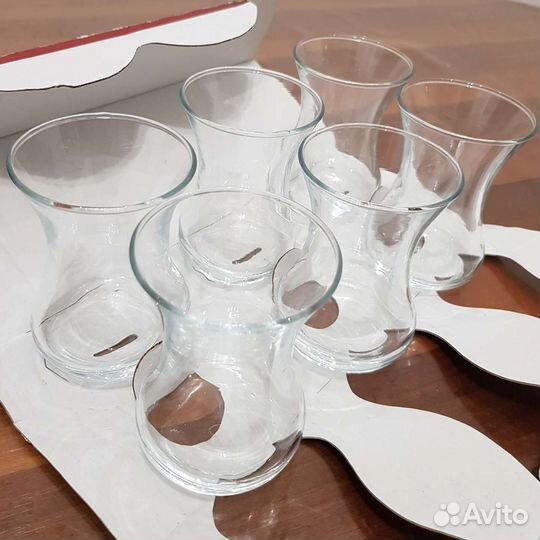 Набор Турция Чайные стаканы Оригинал Pasabahce