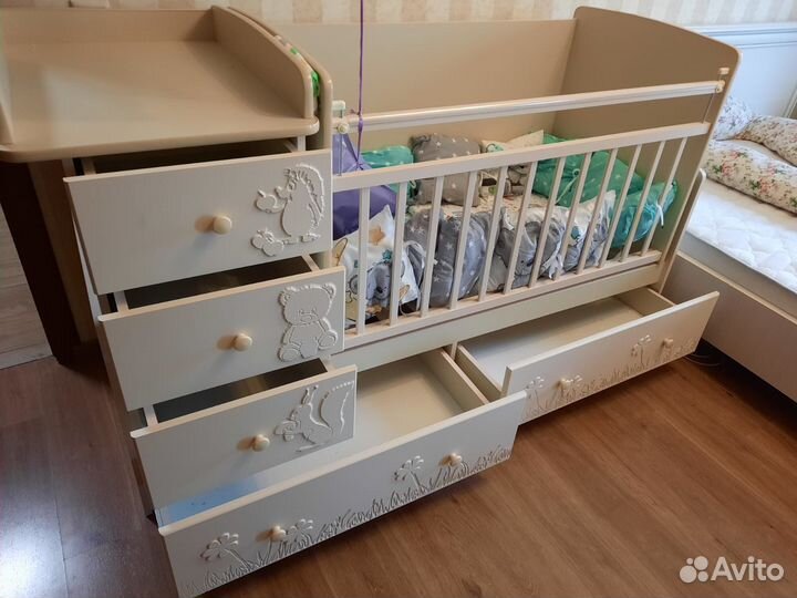 Детская кровать от 0 до 12 лет