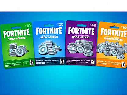 Вбаксы V-Bucks Fortnite PlayStation Xbox PC пк