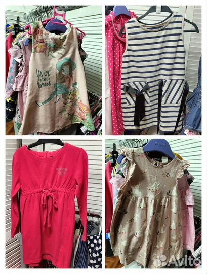 Платья для девочек р: 98,104,110