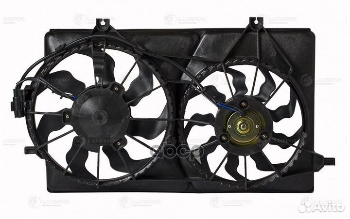 Вентилятор радиатора LADA 2170-72 priora +А/С H